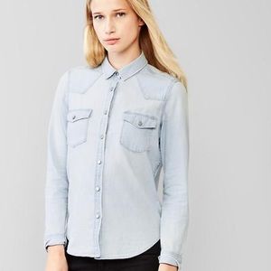 Gap western shirt